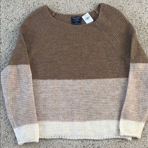 Abercrombie & Fitch boatneck dolman sweater medium